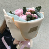 Букет "Нежно-розовые пионы"